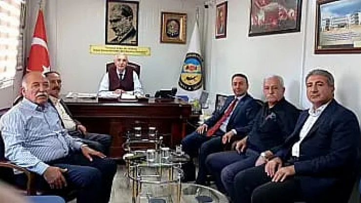 AKÇADAĞDER'den  Başkan Ali Evren'e Ziyaret 