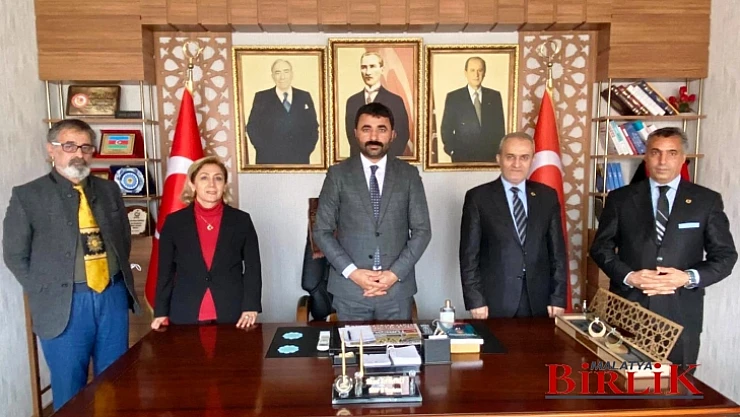 Anadolu Basın Birliği'nden MHP İl Başkanı Samanlı'ya Hayırlı Olsun Ziyareti