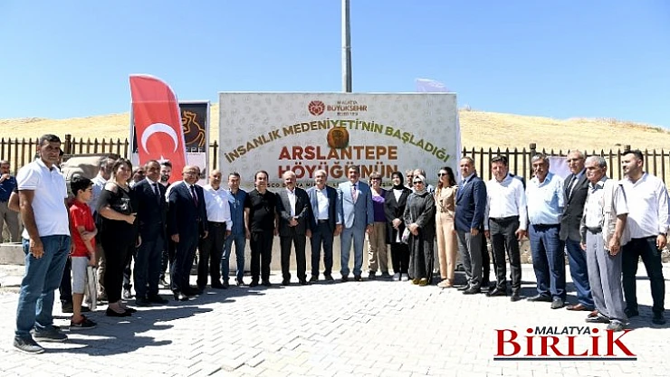 Arslantepe'nin Unesco Kültür Mirası Listesine Alınışının 1. Yıldönümü Programla Kutlandı