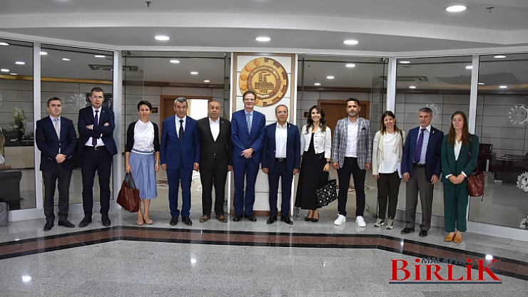 Avrupa Birliği (AB) Büyükelçisi, Malatya Ekonomisi Hakkında Bilgiler Aldı
