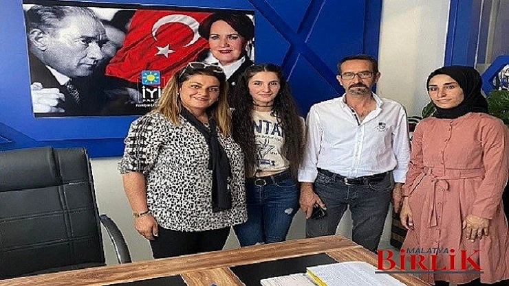 Başkan Altın, Erzurum İyi Parti İl Kadın Kolları Başkanı Akpınar'a Ziyaret