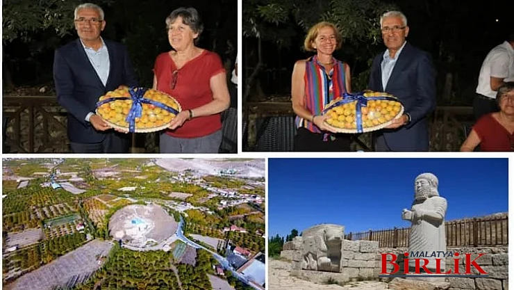 Başkan Güder Arslantepe Kazı Heyetini Ağırladı