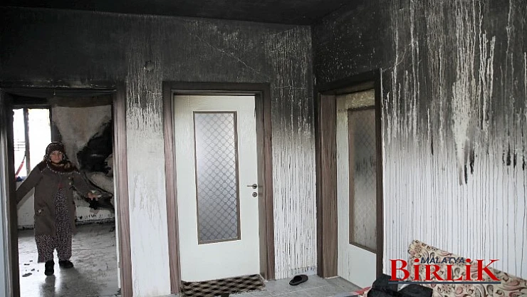 Başkan Güder'den Evi Yanan Aileye Geçmiş Olsun Ziyareti