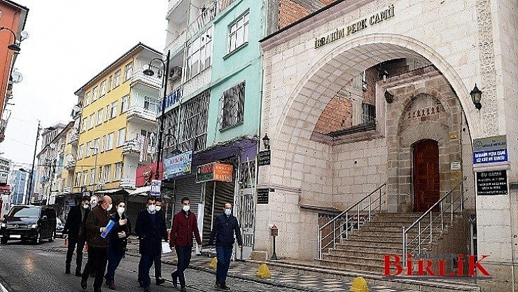 Başkan Gürkan Akpınar'da İncelemelerde Bulundu