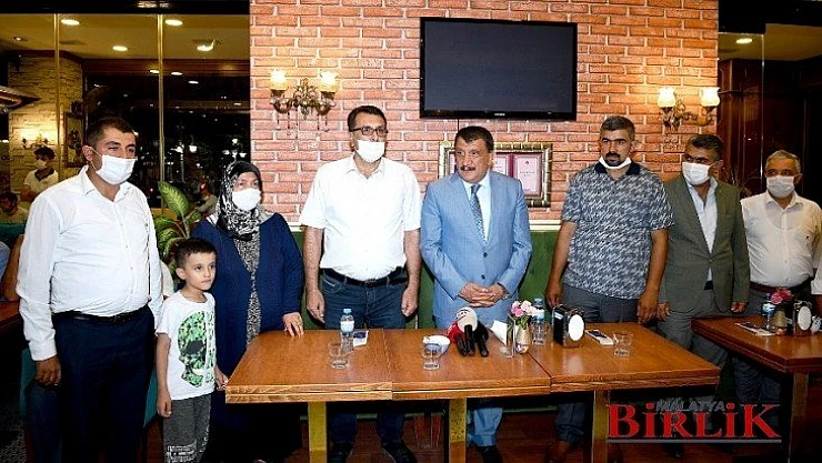 Başkan Gürkan, Şehit Ve Gazi Aileleriyle Buluştu