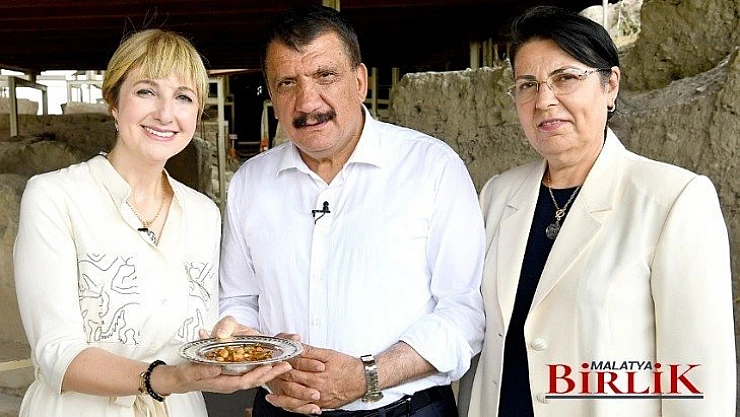 Başkan Gürkan, TV ProgramındaArslantepe'yi Tanıttı