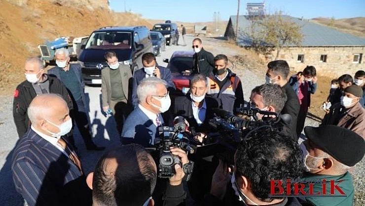 Başkan Gürkan ve Başkan Güder, Deprem Bölgesini Ziyaret Etti