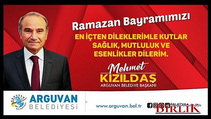 Başkan Mehmet Kızıldaş, Bayramınız Kutlu Olsun