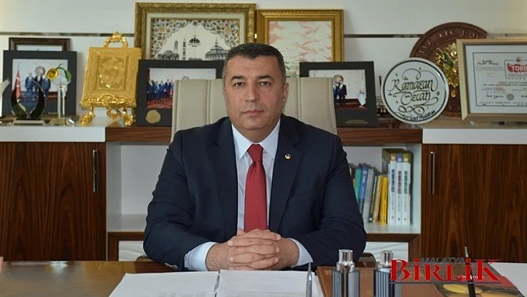 Başkan Özcan'dan 15 Temmuz Demokrasi Ve Milli Birlik Günü Mesajı