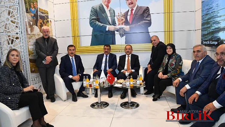 Başkan Özhaseki'den Başkan Gürkan'a Hizmet Övgüsü