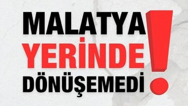 Başkan Sadıkoğlu, Yerinde Dönüşüm Uzatılsın..