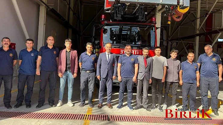 Başkan Yalçın Arıcak, İtfaiye Haftası Kutlu Olsun