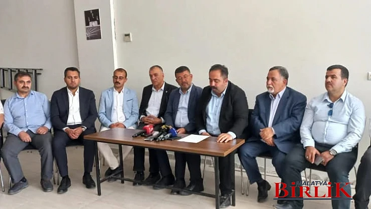 Başkan Yıldız, Millet İttifakı İl Başkanlarından Açıklama