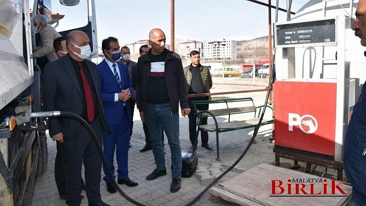 Başkan Zelyurt Otomasyon Sistemli Dökme Akaryakıt Sistemine Geçildi
