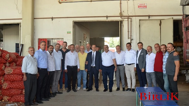 Baştürk, Malatya Sebze Ve Meyve Hali Esnaflarına Ziyaret