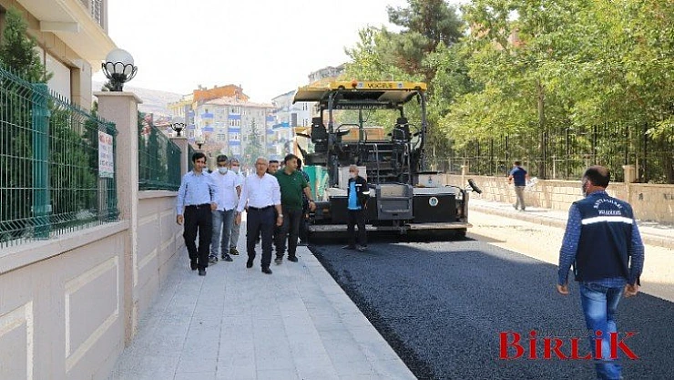 Battalgazi Belediyesi'nden Çöşnük'e Konforlu Yol Hizmeti