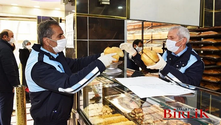 Battalgazi Belediyesi'nden Fırınlara Gramaj Ve Hijyen Denetimi