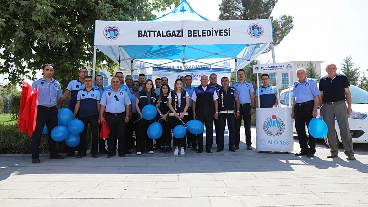 Battalgazi Belediyesi'nden Zabıta Haftası Etkinliği
