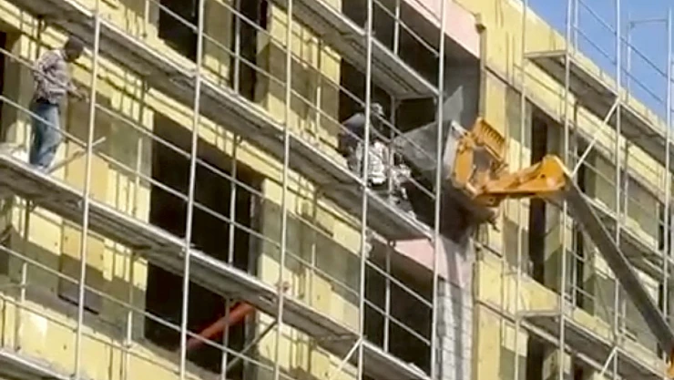 Battalgazi'de Şantiyede Kaza: Aynı Noktada İkinci Vaka
