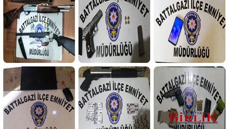 Battalgazi Emniyetinden Asayiş Haberleri
