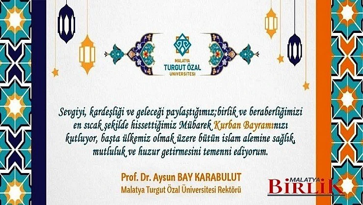 Bay Karabulut'tan Bayram Mesajı