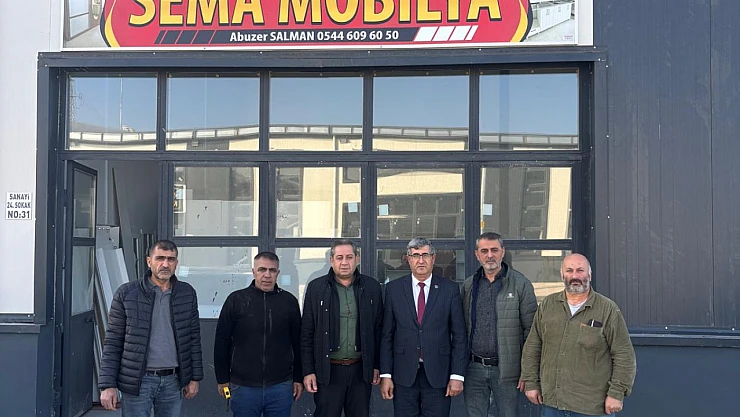 BBP'den Yeni Sanayi Sitesi Esnafına Destek Ziyareti