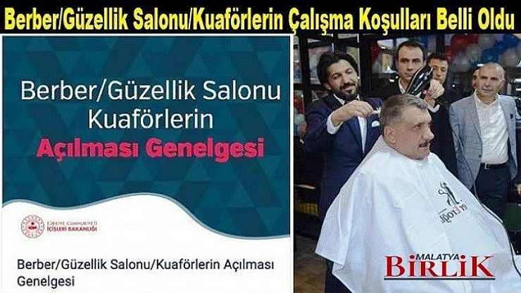 Berber, Güzellik Salonu ve Kuaförler Kurallara Mutlaka Uymalı