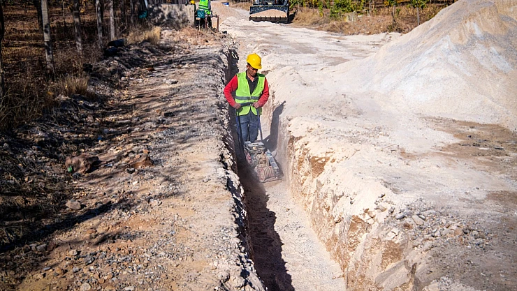 Bindal Mahallesi'nin 38 Yıllık Su Şebekesi Yenileniyor