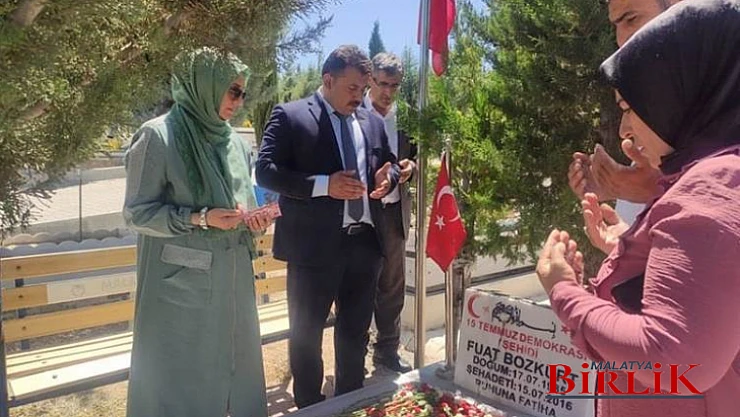 Büyük Birlik Partisi Malatya İl Başkanı Karaman, Şehitleri Unutmadı