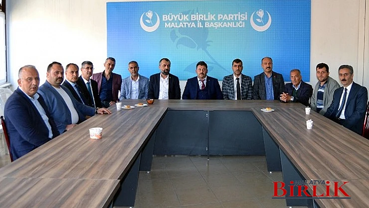 Büyük Birlik Partisi'nden Bayramlaşma Programı Düzenlendi