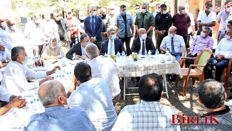 Çalık, Deprem'de Zarar Gören Vatandaşlarımızın Yanındayız