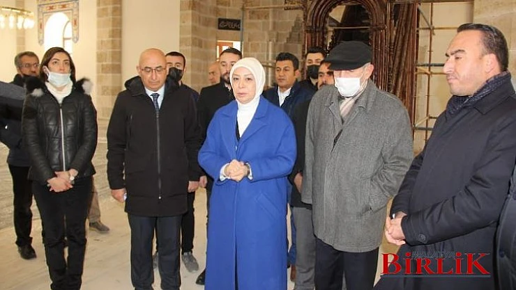 Çalık, Depremde Hasar Gören Tarihi Cami Ocak Ayında İbadete Açılacak