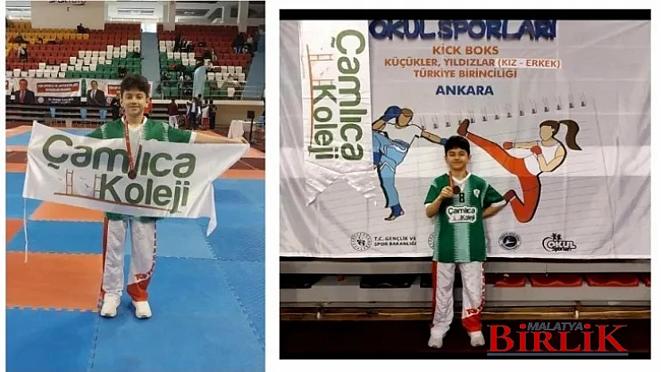 Çamlıca Kolejinden Spor'da Türkiye Başarısı