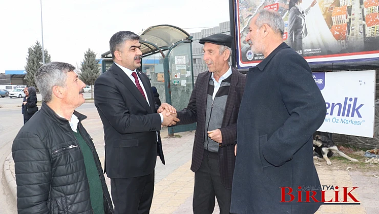 CHP'li Karakuş , Eskimalatya Merkez ve Çatyol  konteyner çarşı ziyaretlerinde esnafla buluştu