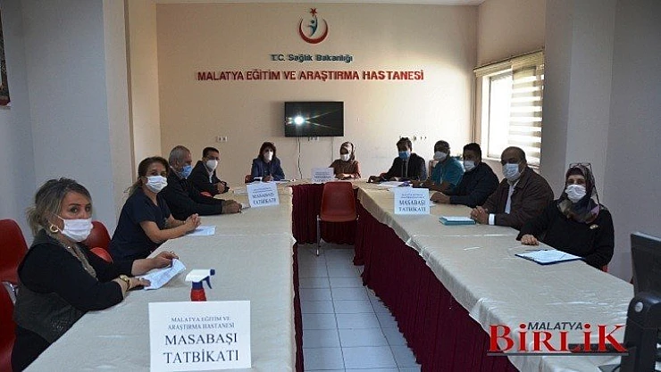 'Covid-19 Döneminde Yangın' Konulu Tatbikat Gerçekleştirildi