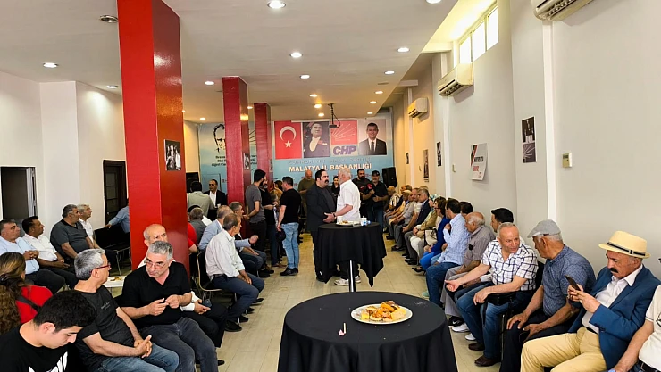 Cumhuriyet Halk Partisi Malatya İl Başkanlığı'nda Bayramlaşması Yapıldı