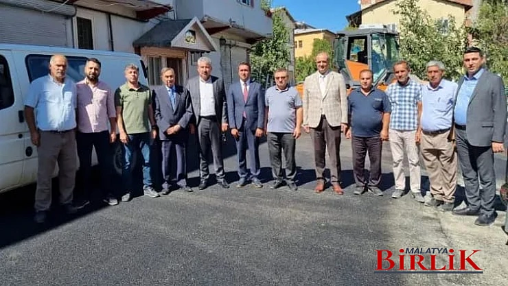 Deprem Sonrası Darende ilçe Yollarının Yarısı Yenilendi