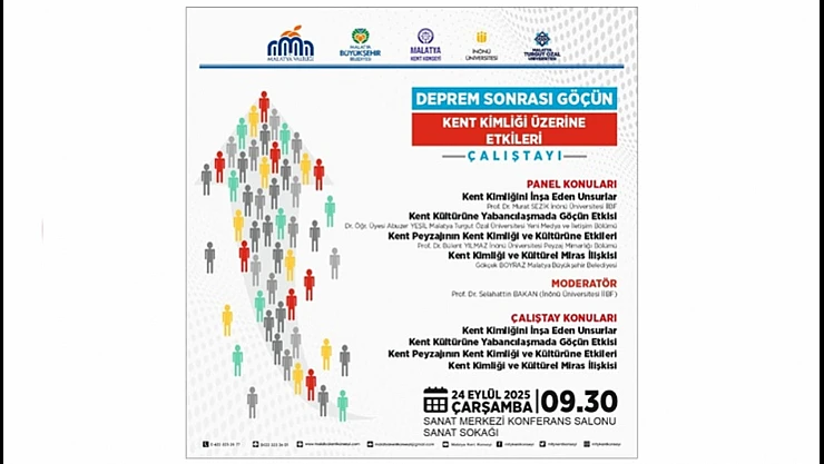 Deprem Sonrası Göçün Sosyal ve Kültürel Yansımaları Çalıştayda Tartışılacak