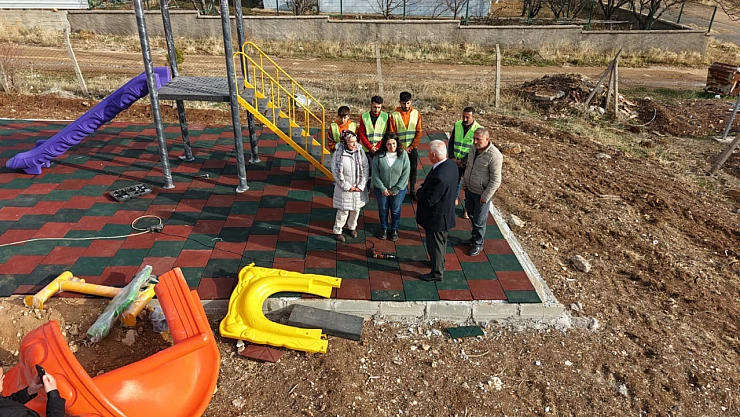 Doğanşehir'de Çocuklara Güvenli ve Modern Oyun Alanı