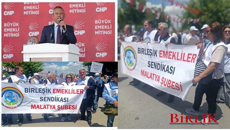 Emekliler Mitinginde Özgür Özel 15 Maddelik Emeklilik Paketini Açıkladı
