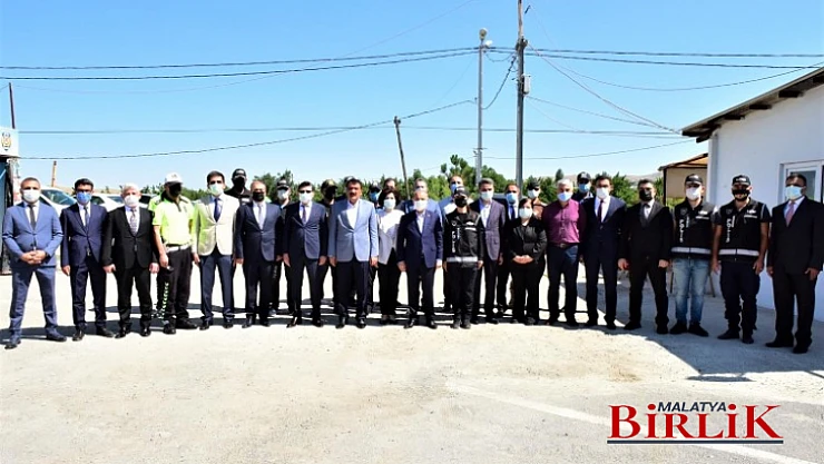 Emniyet Genel Müdürü Aktaş, Malatya'da