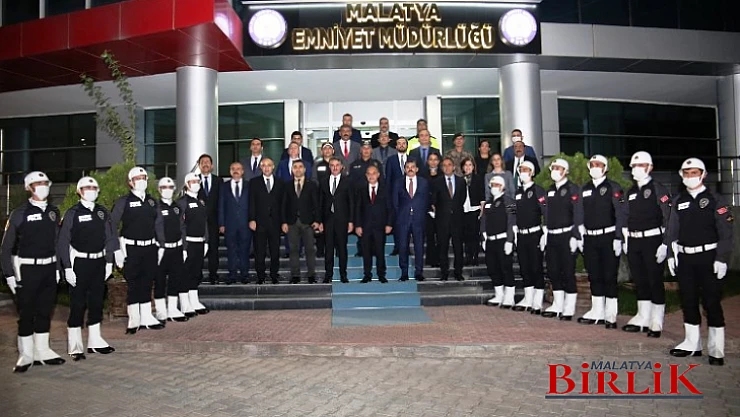 Emniyet Genel Müdürü Aktaş Malatya'da
