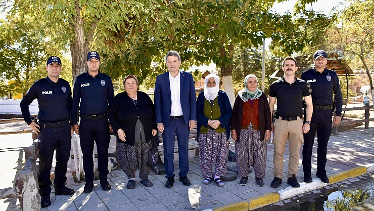 Emniyet Müdürü Ay'a Arguvan'da Sıcak Karşılama