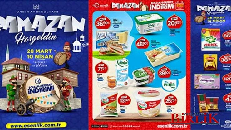Esenlik'te Ramazan Ayı Boyunca İndirimler Devam Ediyor