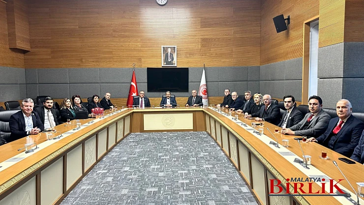Fendoğlu, MEV Heyetini TBMM'de Ağırladı