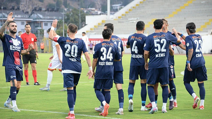 Fethiyespor gol yağmuru ile siftah yaptı: 6-1