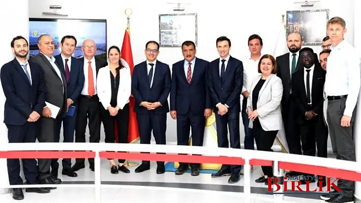 Fransa Heyetinden Başkan Gürkan'a Ziyaret