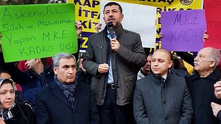 Ağbaba, Kırıkkale'de MKE İşçileriyle Buluştu