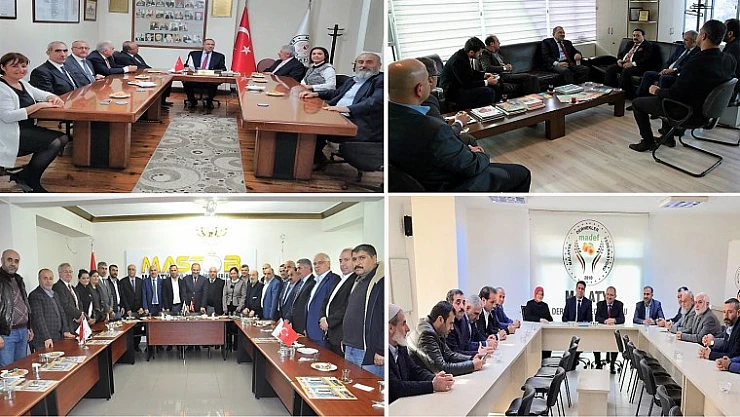 Vali Kaban, Malatya Eğitim Vakfını Ziyaret Etti