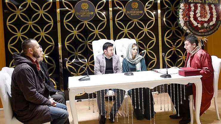 2017 Yılında 3 Bin 357 Çift Evlendi